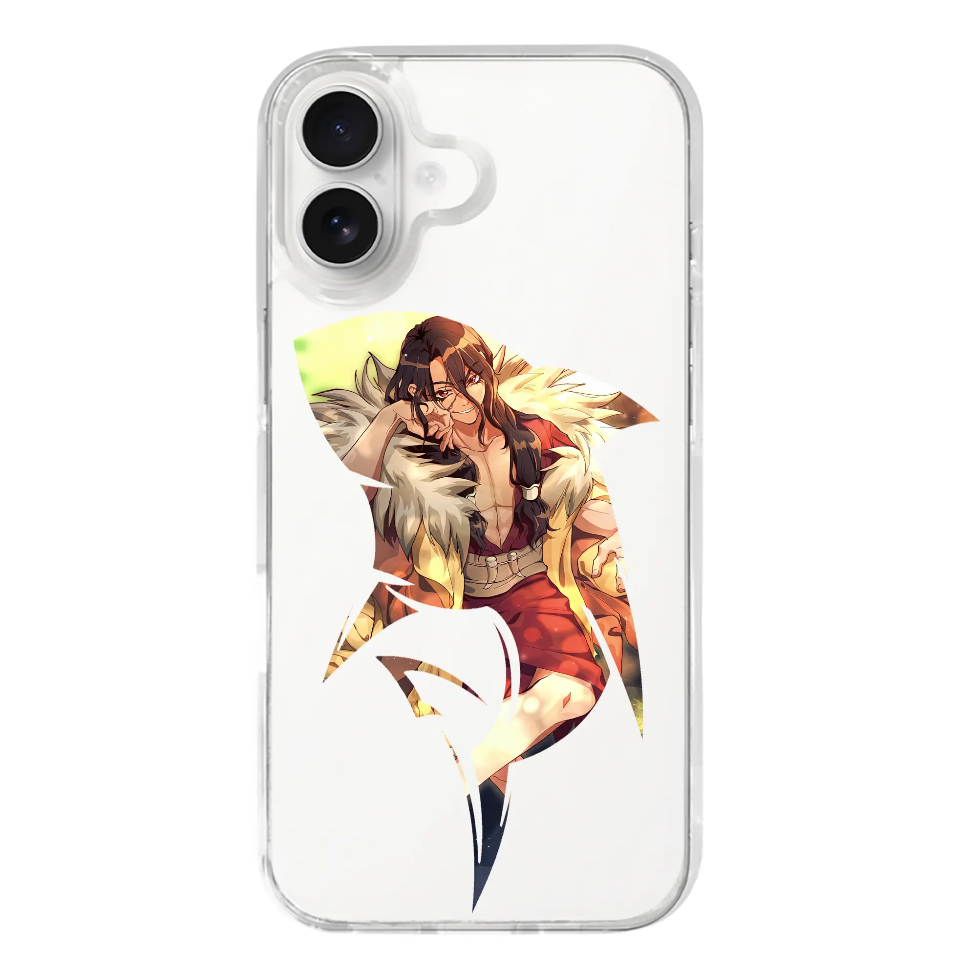 ドクターストーン グッズ,司 - iPhone 17シリーズ 透明スマホケース – 薄型・耐衝撃・精密フィット保護カバー